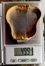 Montre Patek Philippe pour femme, 23 mm, or massif 18 carats, 50 g, remontage manuel, réf. 3352/1 - Image 2