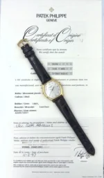 Montre-bracelet automatique Patek Philippe pour homme, rare, en or 18 carats, référence 5030, avec papiers