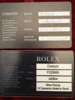 Rolex Datejust en or et diamants. Sous garantie. Très impressionnante. - Image 4