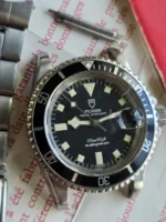Tudor Rolex Submariner 9411 Vintage Snowflake Diver, coffret complet, papiers, 1976 - Image 6