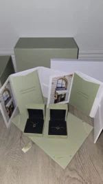 Collier et bracelet Van Cleef & Arpels Mini Alhambra rouge - Image 8