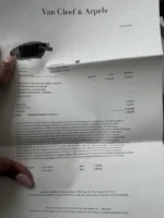 Bracelet Van Cleef & Arpels en nacre vintage Alhambra 5 motifs 19 cm - Image 3