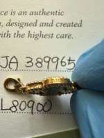 Van Cleef & Arpels Vintage Alhambra Bracelet, 5 motifs 18k YG - Malachite - Image 6