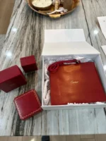 bracelet love cartier en or rose taille 17 - Image 3