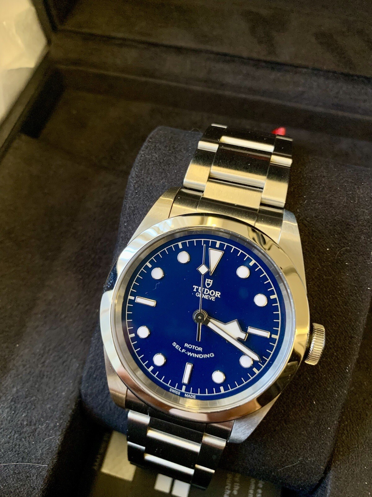 s-l1600.jpg TUDOR (par Rolex) - Black Bay - Cadran bleu - Acier - Automatique NEUF - ENSEMBLE COMPLET - Image 1
